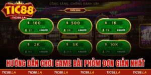 Hướng dẫn chơi game bài Phỏm