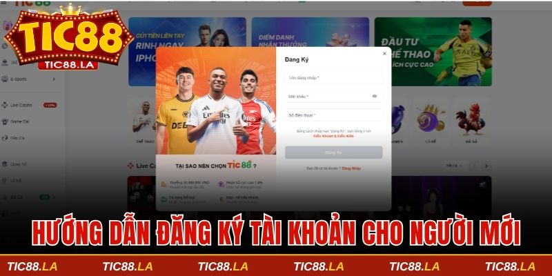 Hướng dẫn đăng ký tài khoản an toàn và chuẩn xác cho người mới