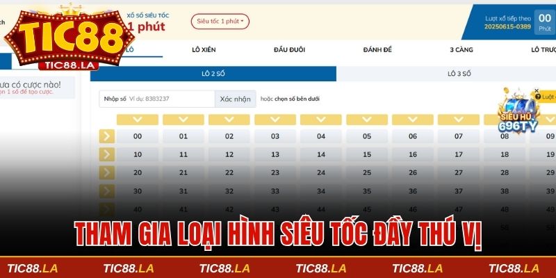 Tham gia loại hình siêu tốc đầy thú vị