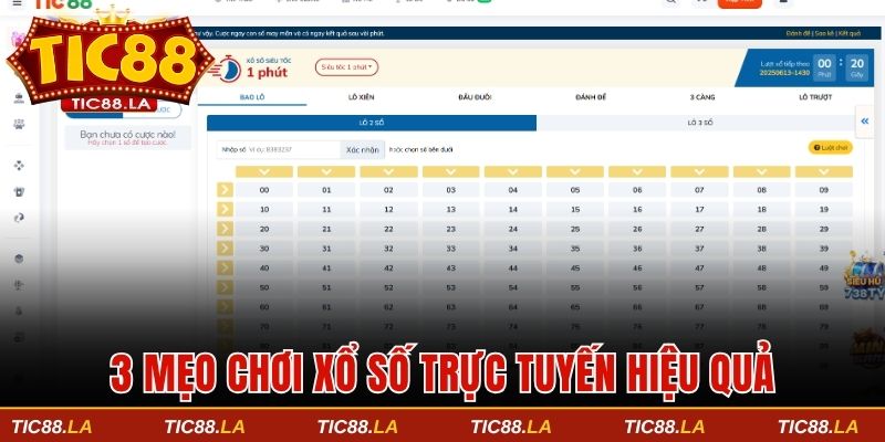 3 mẹo chơi xổ số hiệu quả từ chuyên gia