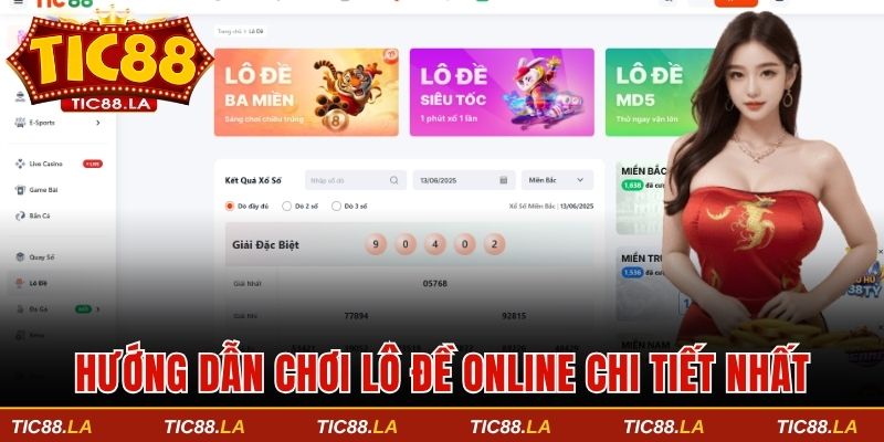 Hướng dẫn chơi lô đề online chi tiết cho hội viên